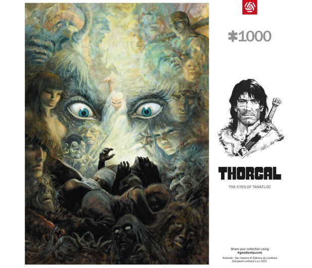 GOOD LOOT Comic Book Puzzle Series: Thorgal The Eyes of Tanatloc / Oczy Tanatloca Puzzles 1000 - 1068675 - zdjęcie 6